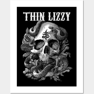 THIN LIZZY BAND MERCHANDISE Posters and Art